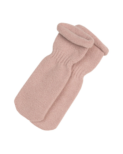 Kids' Knit Baby Socks/Mittens Merino & Cashmere Dusty Pink