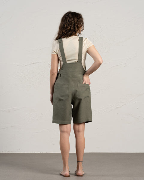 Combinaison courte en lin Nino