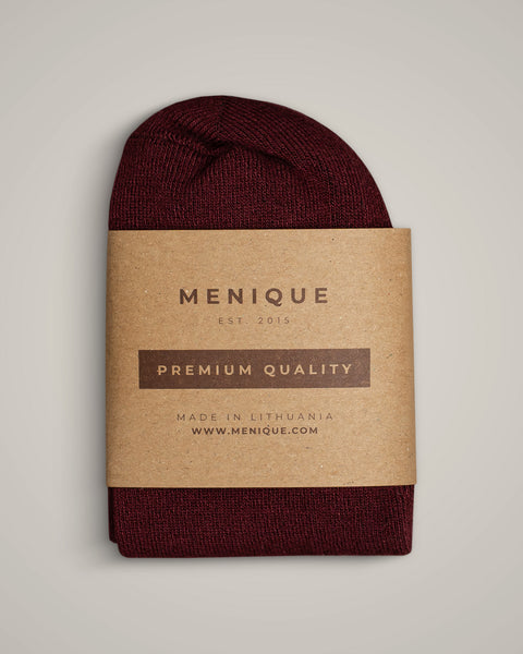 Women’s Ankle Bamboo Socks in royal cherry