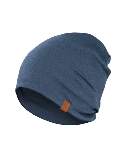 Women's Merino Beanie Denim