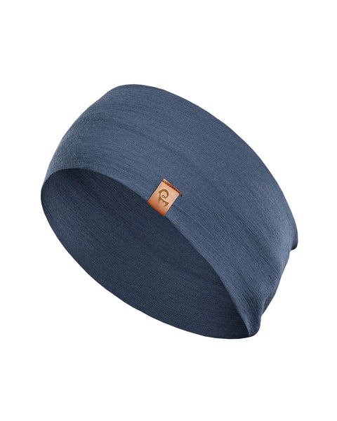 Unisex Merino Headband Denim