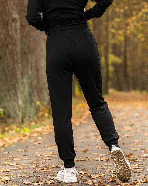 Women's Jogger sweatpants 250gsm Black