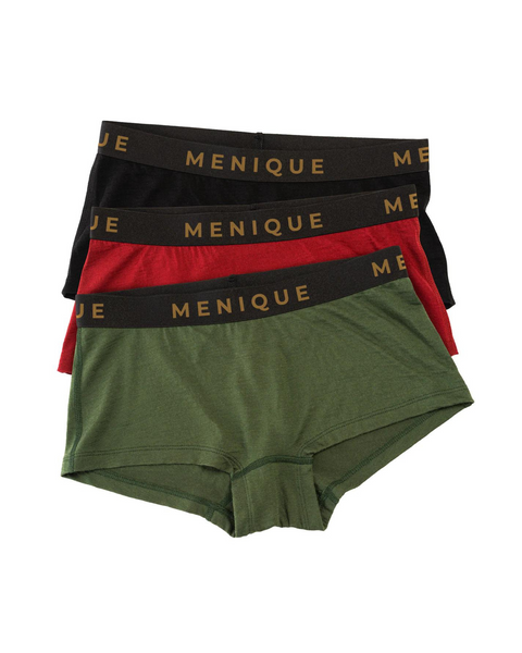 Women's Merino Boxer Shorts 3-Pack