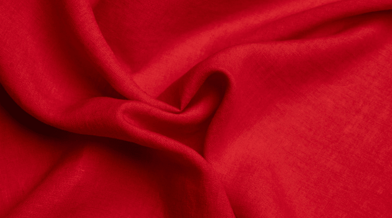 Pure Red Linen Clothing - MENIQUE