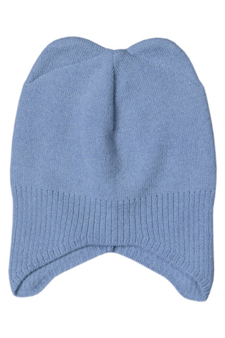 Kids' Knit Ear Flaps Beanie Cashmere Blend - 1-3Y / Light Blue