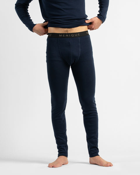 Men's 250 Merino Pants Rub Navy Blue