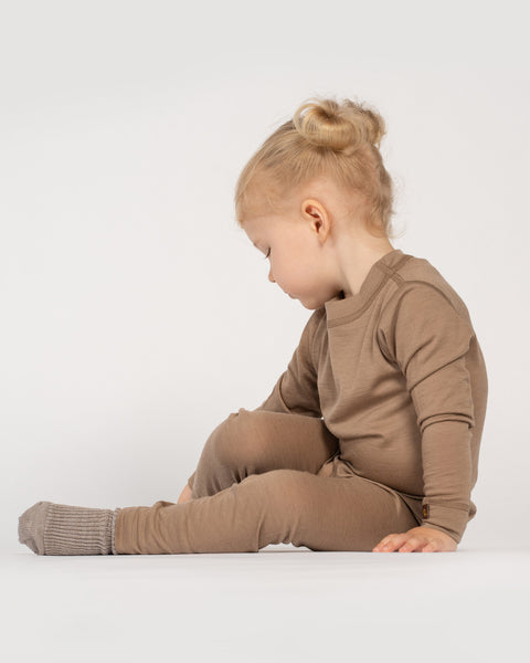 Pantalon enfant 160 Mérinos Beige