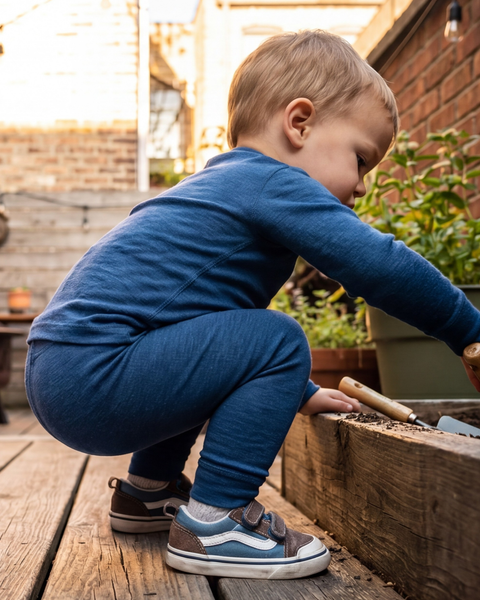 Pantalon Denim 160 Mérinos pour Enfants