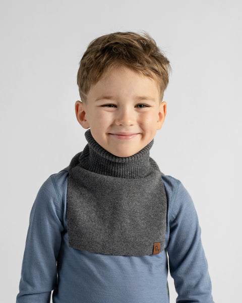 Tour de cou tricoté pour enfants en mélange cachemire