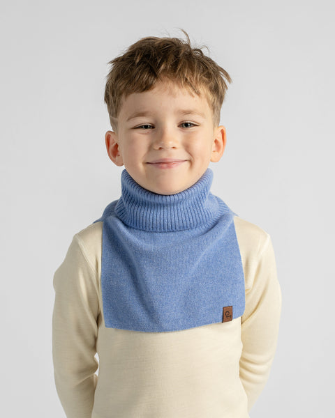 Tour de cou tricoté pour enfants en mélange cachemire