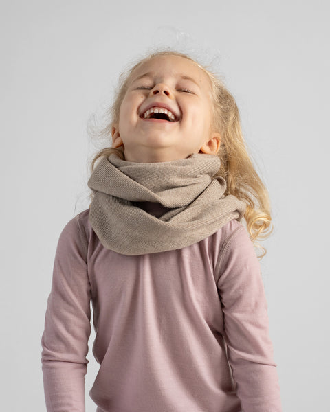 Kids' Merino Wool Infinity Loop Scarf