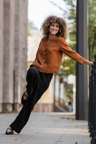 Wide Leg Pants Havana - XS / Pure Black