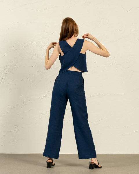 Cross Back Crop Top Serena