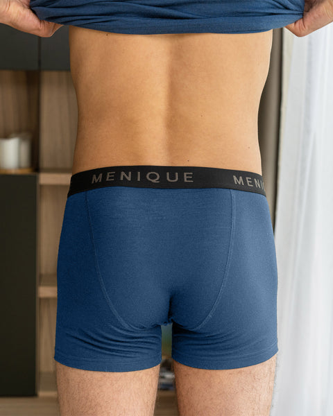 Men Merino Short Boxer Briefs 2-Pack S