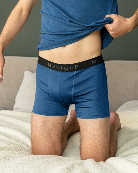Men Merino Short Boxer Briefs 3-Pack