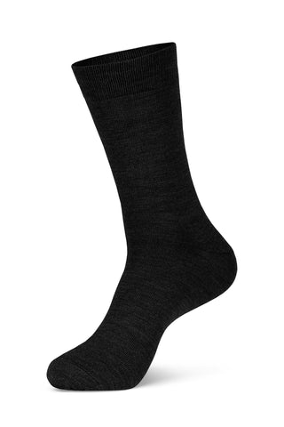 Men’s Merino Crew Socks - One Size / Black