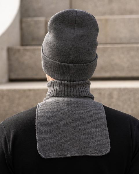 Men&#39;s Knit Dickie Neck Warmer Merino