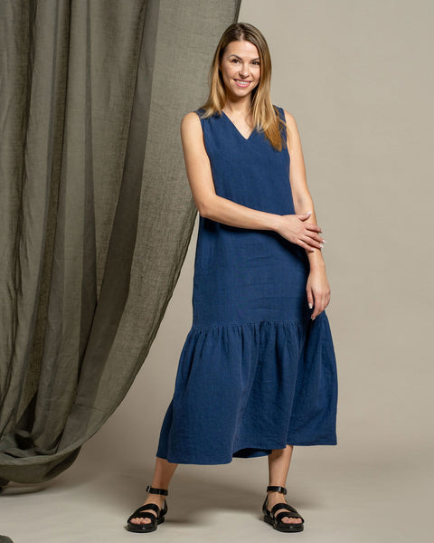 Maxi Dress Aurora Storm Blue