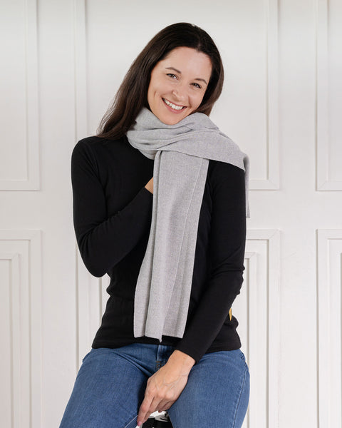 Women&#39;s Knit Scarf Merino