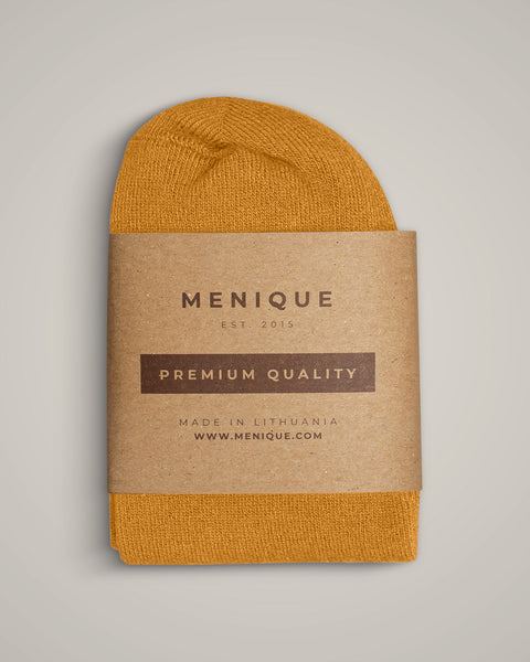 Women’s Ankle Bamboo Socks in spicy yellow