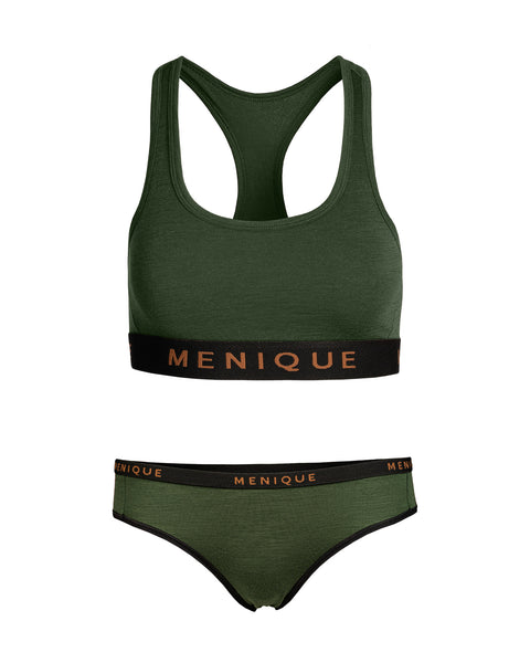 Women&#39;s Sport Bra &amp; Bikini Briefs 2-Piece