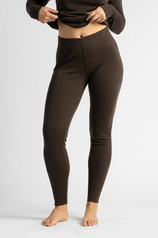 Women's 250 Leggings Chocolate Brown - XS / Chocolate Brown