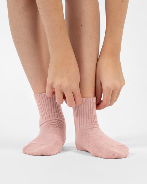 Chaussettes montantes pour enfants en coton Naturel