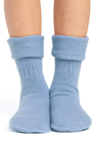 Kids' Socks Merino & Cashmere - 1-2 Years / Light Blue