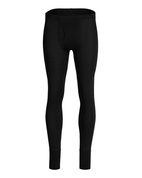 menique Men&#39;s Merino 160 Pants Black Color Front