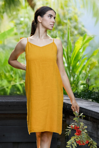 Slip Dress Liv Spicy Yellow - XL / Spicy Yellow