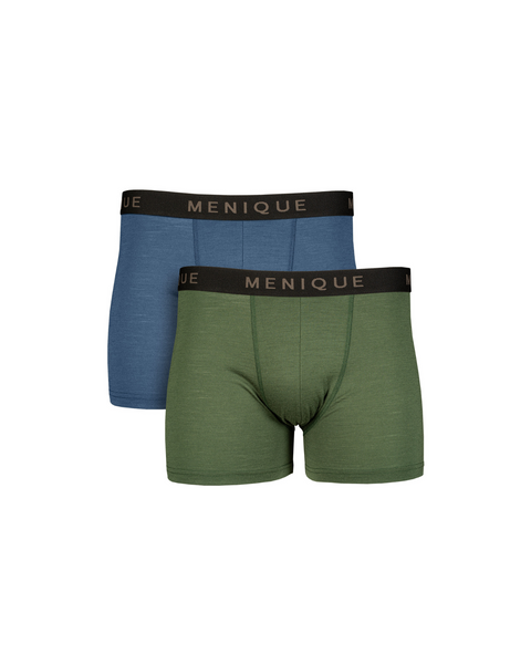 Men Merino Short Boxer Briefs 2-Pack 2XL