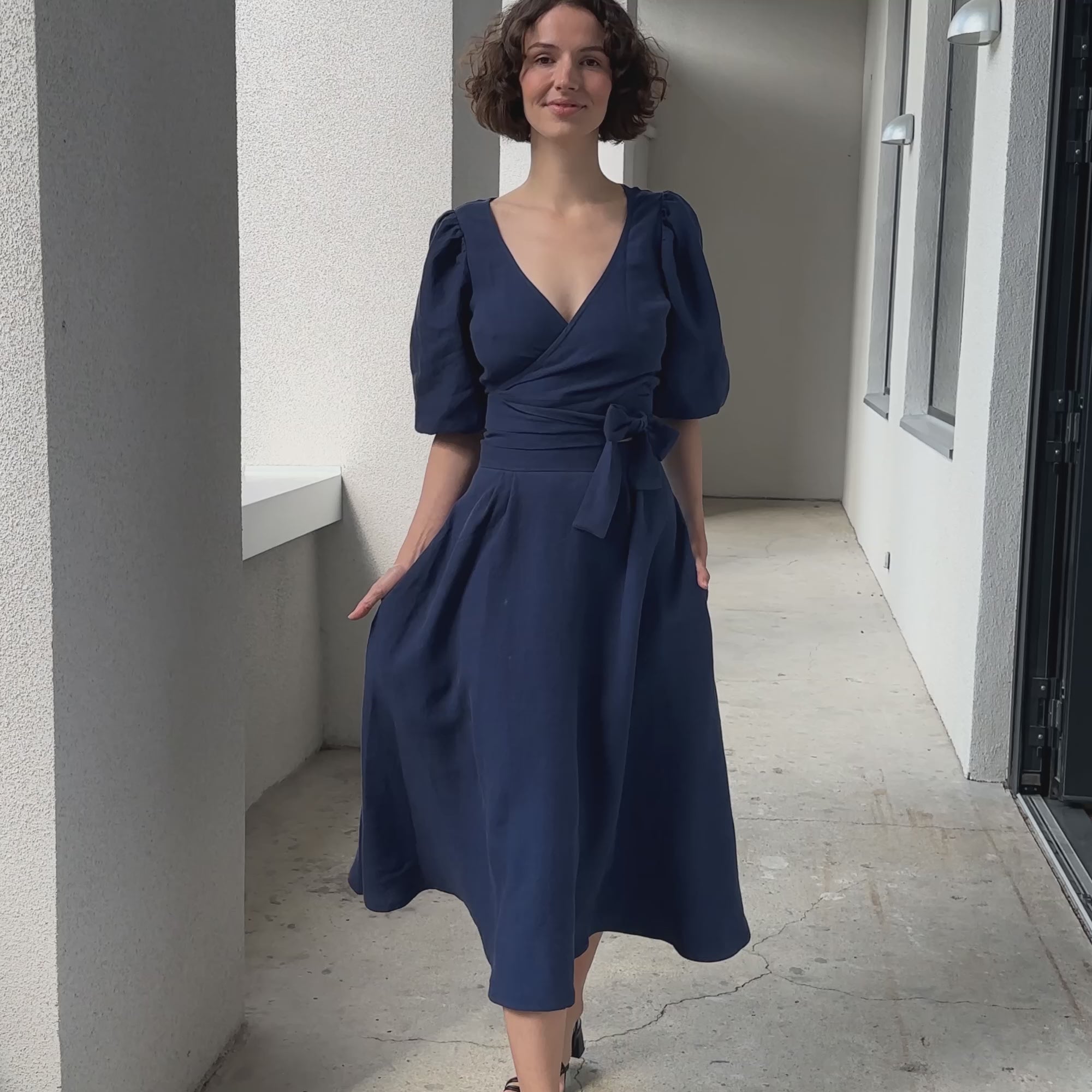 Linen Circle Skirt Evelyn