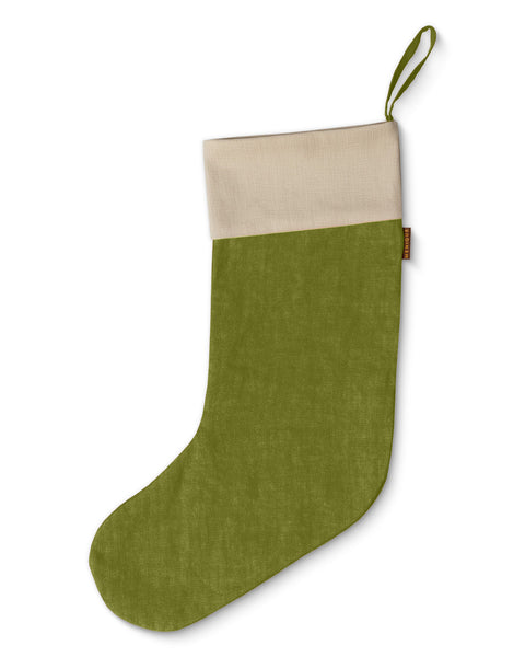 Linen Christmas Stockings Sock