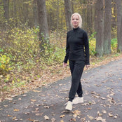 Women's Jogger sweatpants 250gsm Black