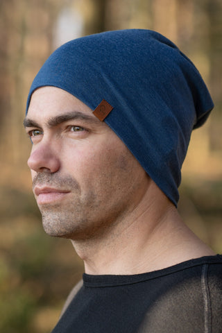 Men's Merino Beanie Denim - One Size / Denim